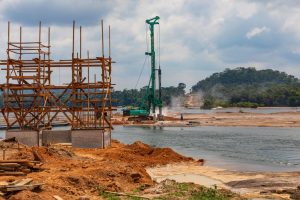 Ponte sobre o Rio Juruena tem mais de 1,3 mil metros de extensão  - Foto por: Marcos Vergueiro/Secom