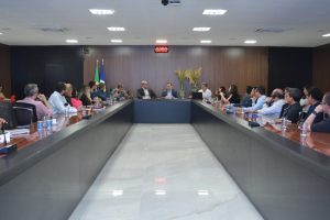 Encontro reuniu gestores e líderes dos projetos vinculados ao Profisco II  - Foto por: João Vaz/Sefaz-MT