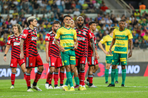 Partida entre Cuiabá e Flamengo - Foto por: Divulgação/Cuiabá