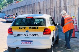 Mutirão de prova prática na sede do Detran, em Cuiabá  - Foto por: Detran-MT