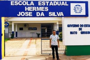 Roberto Conceição Nogueira atua como educar na rede estadual há 20 anos  - Foto por: Assessoria