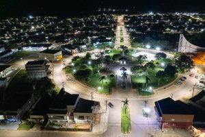 Programa MT Iluminado em Nova Monte Verde  - Foto por: Marcos Vergueiro/Secom-MT