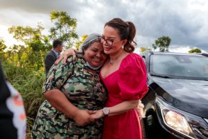 Os alimentos foram arrecadados durante o Natal Abençoado na Arena Pantanal.                             Crédito - Jana Pessôa