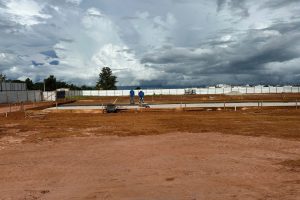 Condomínio Florais do Campo 1, em Campo Verde, está na fase de fundação                             Crédito - Marcos Guimarães/ MT Par