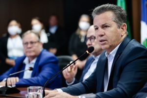 Governador Mauro Mendes  assina contrato com Hospital de Nova Mutum                              Crédito - Mayke Toscano/Secom-MT