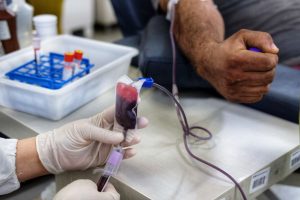 A doação de sangue no Brasil deve ser voluntária e gratuita