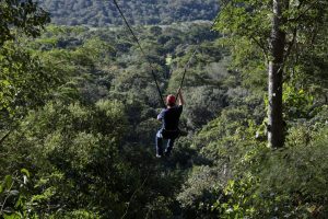 Tirolesa na Cachoeira da Serra Azul, em Nobres                             Crédito - Mayke Toscano/Secom-MT