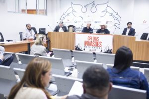 O deputado Gilberto Cattani (PL), presidente da CPI, disse que a comissão recebeu um vídeo que mostra uma "possível emboscada ao senhor João Antônio Pinto 							 			 				Foto: 					ANGELO VARELA / ALMT