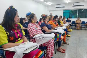 O projeto já conta com o total de 91 doutores palhaços em Mato Grosso.  Crédito - SES-MT