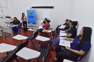 O treinamento desta semana conta com a participação de seis agentes, dos municípios de Campo Novo do Parecis, Cuiabá, Diamantino e Jaciara.  - Foto por: Josi Dias