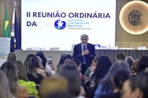 Procurador do Ministério do Trabalho do Ceará, Antônio Lima, falou sobre o tema em sua palestra  - Foto por: Josi Dias - Setasc/MT