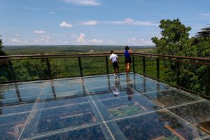 Mirante Regina Rosa dos Reis em Jaciara é uma das obras realizadas em convênio  - Foto por: Mayke Toscano/Secom-MT