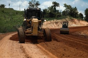 Obras na MT-170, antiga BR-174  - Foto por: Christiano Antonucci/Secom-MT