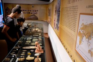 Estudantes em visita ao Museu de História Natural  - Foto por: Mayke Toscano / Secom-MT